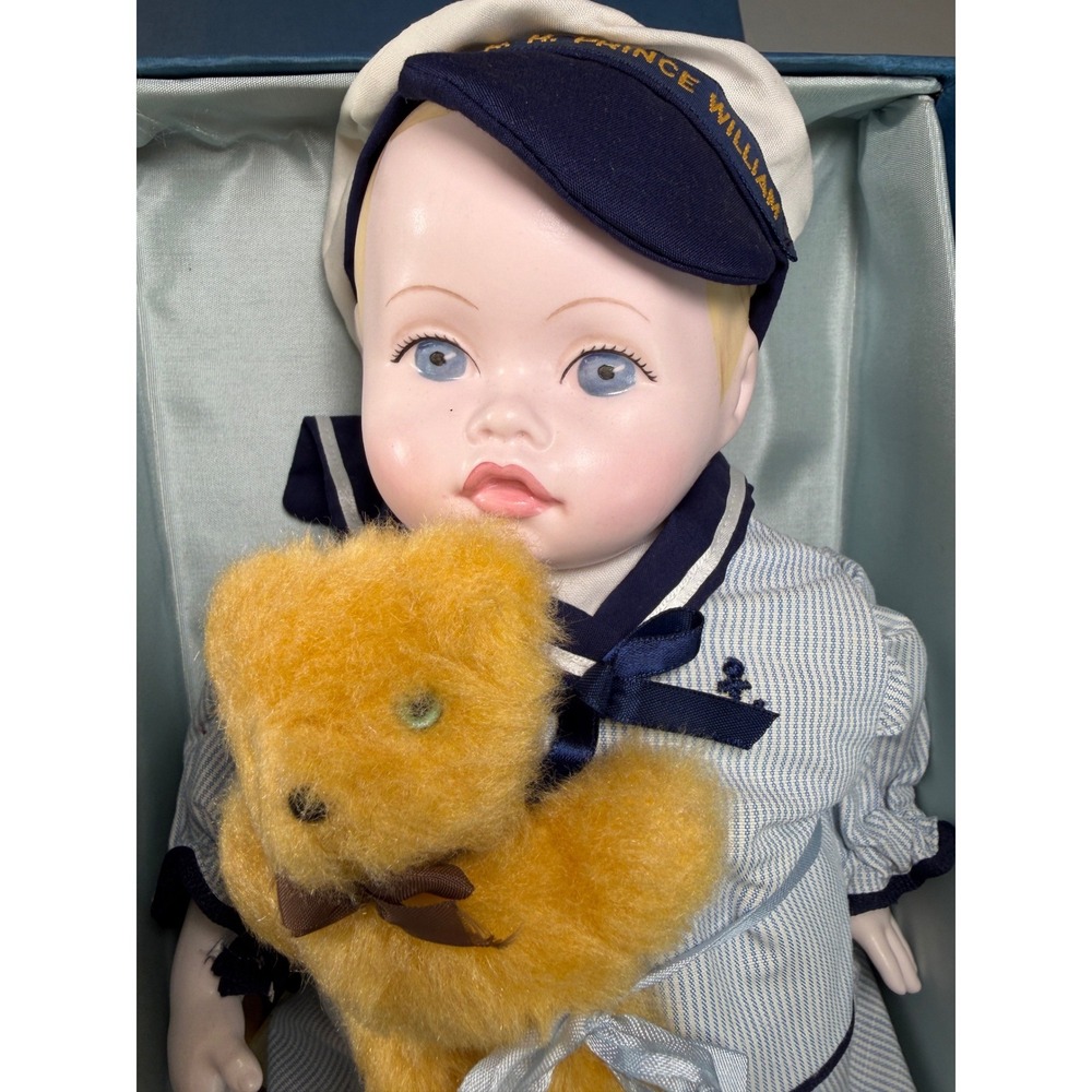 Royal Doulton Nisbet Heirloom Doll Prince William Limited Edition 2373/2500 NIB